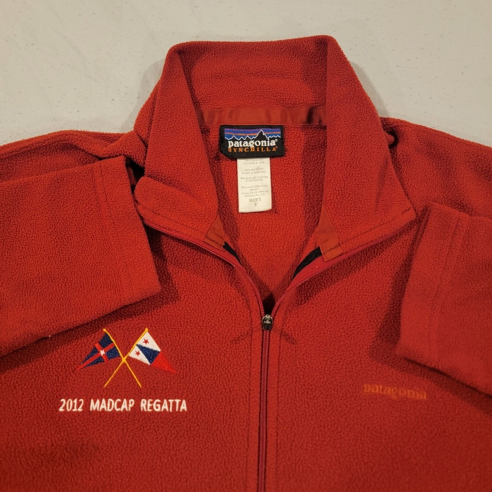 Patagonia Synchilla‎ Micro Fleece 1/4 Zip Mens Snall 2012 Madcao Regatta Yacht